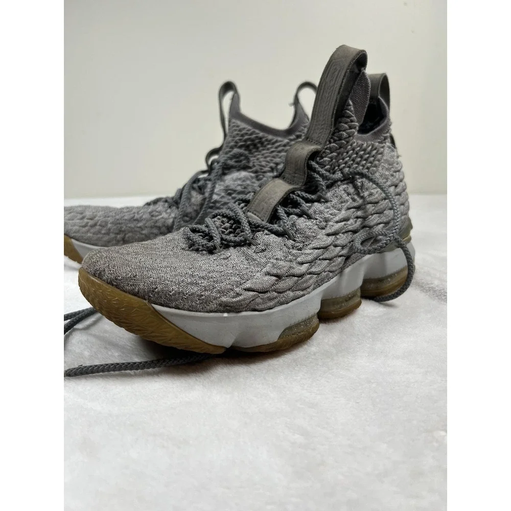 Nike LeBron James 15 City Edition Gray Size 10 Basketball Shoes